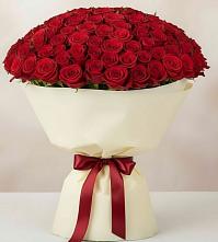 101 Красная роза Милано в Новороссийске Букет 101 Красная роза Милано в Новороссийске