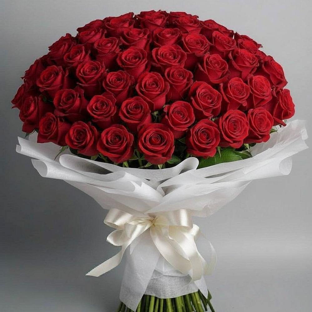 101 Красная роза Блэк Мэджик в Новороссийске Букет 101 Красная роза Блэк Мэджик в Новороссийске
