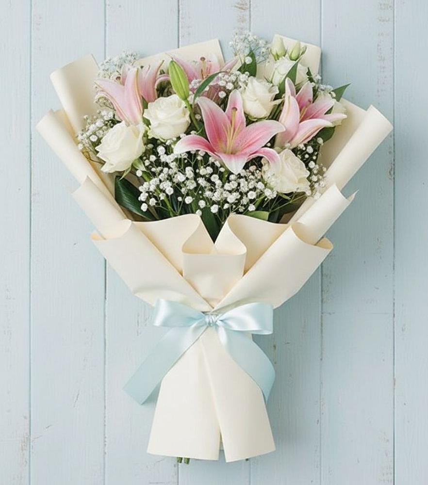 Букет Лилии в Новороссийске Букет цветов из: Лилии в Новороссийске