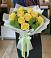 Букет сочно-зеленый в Новороссийске Букет цветов из: Хризантемы и Розы в Новороссийске