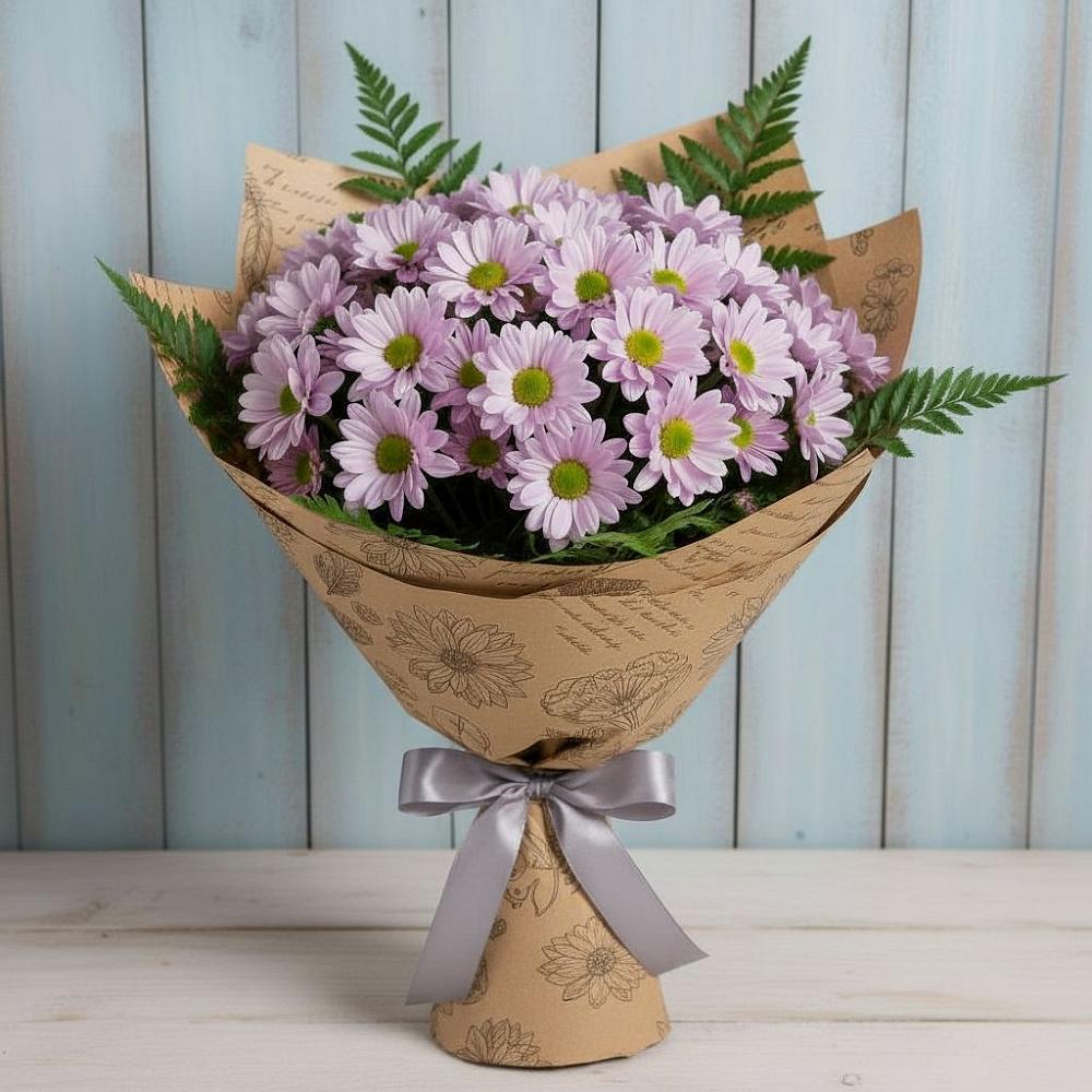 Букет соблазн в Новороссийске Букет цветов из: Хризантемы в Новороссийске