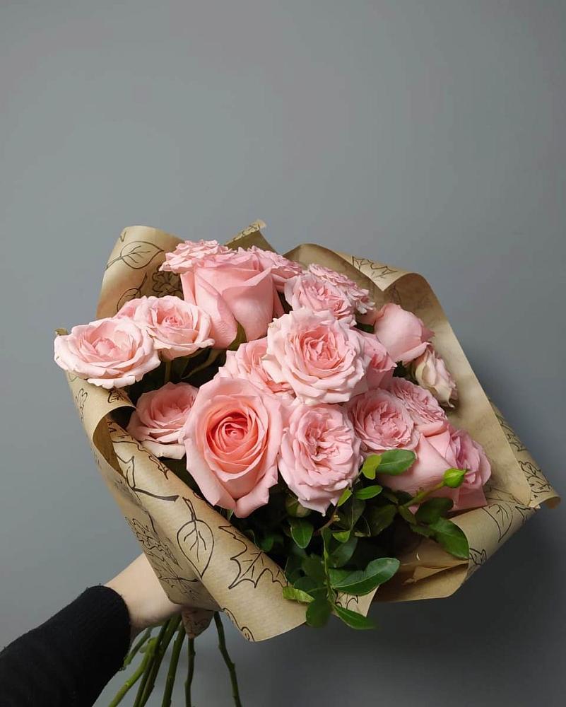 Букет Розовый шарм в Новороссийске Букет Розовый шарм в Новороссийске