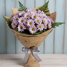 Букет соблазн в Новороссийске Букет цветов из:  Хризантемы в Новороссийске