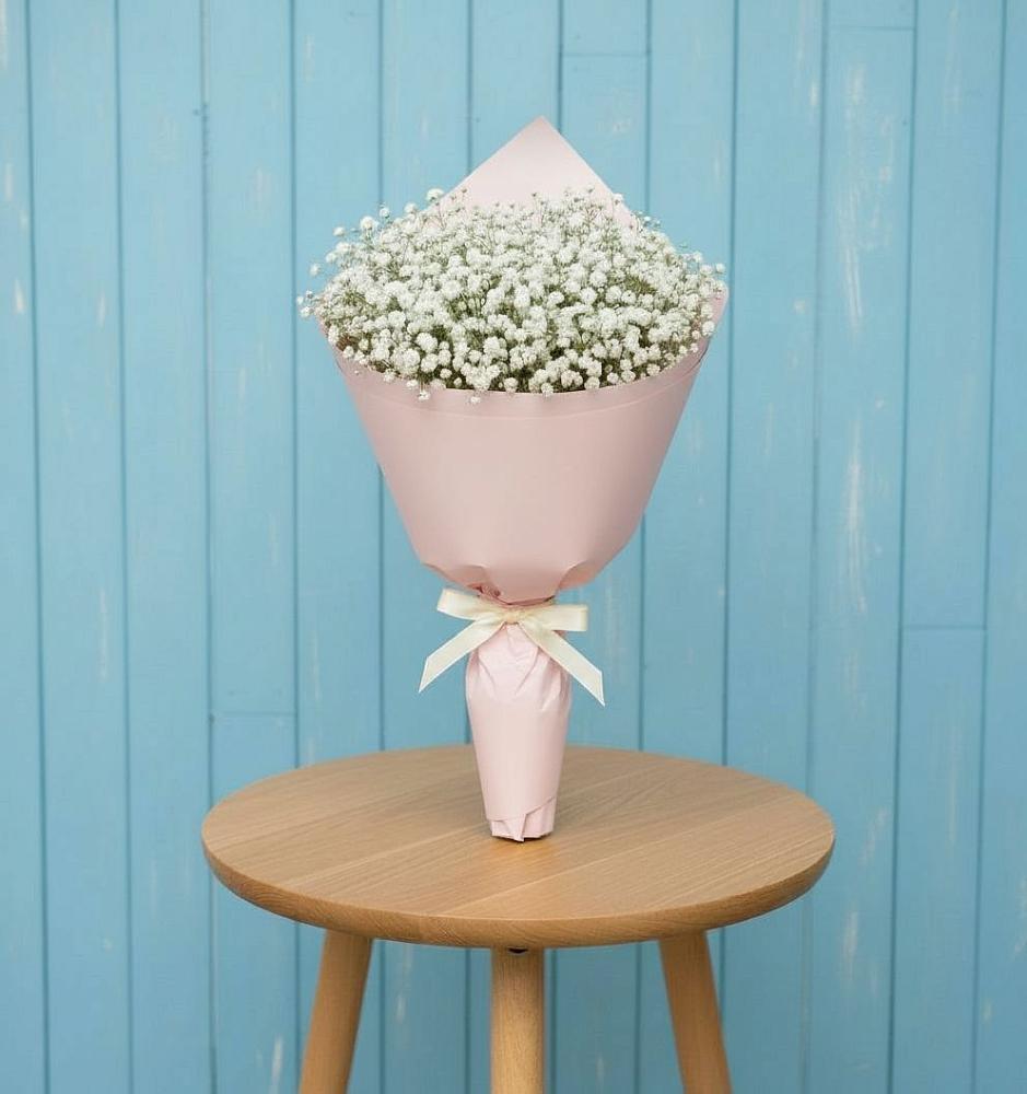 Букет Воздушное настроение в Новороссийске Букет цветов из: Гипсофила в Новороссийске