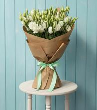 Букет Утренняя Свежесть в Новороссийске Букет цветов из:  Лизиантусы в Новороссийске