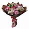 Букет Розовое очарование в Новороссийске Букет цветов из: Хризантемы, Альстромерии и Розы в Новороссийске
