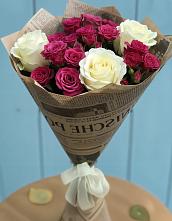 Букет Удивительный из роз в Новороссийске Букет цветов из:  Розы в Новороссийске