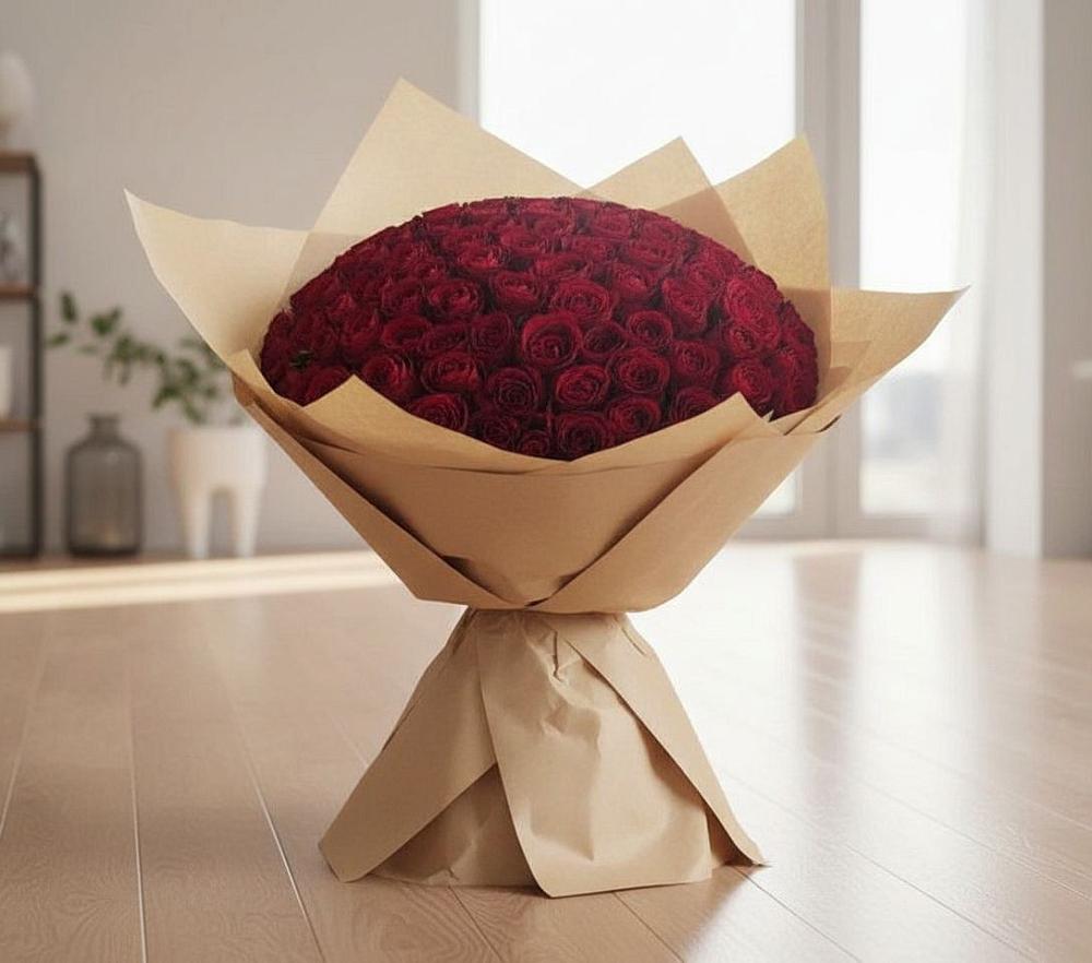 101 Красная роза в Новороссийске Букет 101 Красная роза в Новороссийске