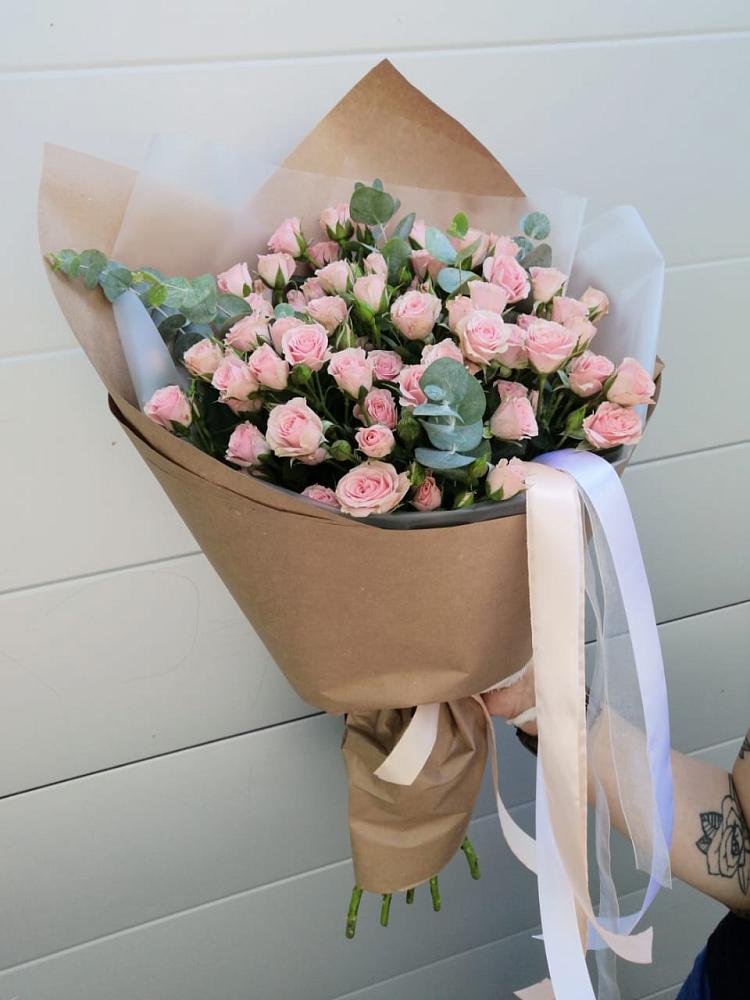 Букет Нежное касание в Новороссийске Букет цветов из: Розы в Новороссийске