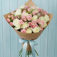 Букет романтичный подарок #REPLACE_PRED# Новороссийске Букет цветов из:  Розы #REPLACE_PRED# Новороссийске
